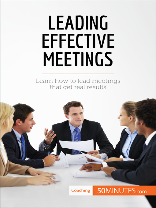 Title details for Leading Effective Meetings by 50minutes - Available